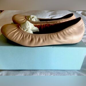 Blush pink Nude Lanvin Ballerinas